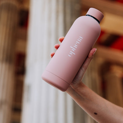 Water Bottle 500ml Dusty Pink