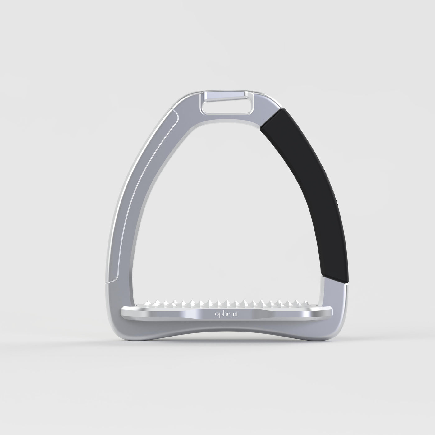 Safety Stirrups Ophena A silver front-view #edition_silver